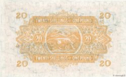 20 Shillings - 1 Pound EAST AFRICA (BRITISH)  1955 P.35 UNC-