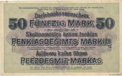 50 Mark DEUTSCHLAND Kowno 1918 P.R132 SS