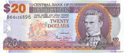 20 Dollars BARBADOS  2007 P.69 ST