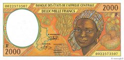 2000 Francs CENTRAL AFRICAN STATES  2000 P.303Fg UNC