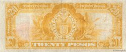 20 Pesos PHILIPPINES  1929 P.077 VF-