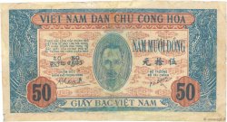 50 Dong VIETNAM  1947 P.011a q.BB