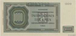 1000 Korun Spécimen BOHEMIA & MORAVIA  1942 P.14s UNC