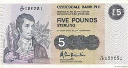 5 Pounds SCOTLAND  1989 P.212d