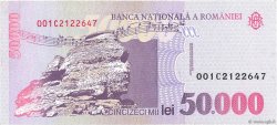 50000 Lei RUMANIA  1996 P.109 EBC