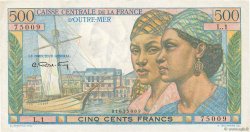 500 Francs Pointe à Pitre AFRIQUE ÉQUATORIALE FRANÇAISE  1946 P.25