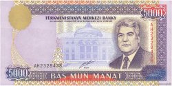 5000 Manat TURKMÉNISTAN  1999 P.12a