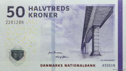 50 Kroner DANEMARK  2009 P.065c