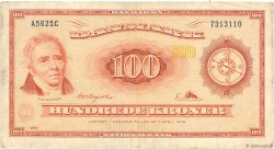 100 Kroner DANEMARK  1962 P.046c