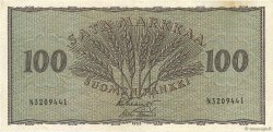 100 Markkaa FINLANDE  1955 P.091a