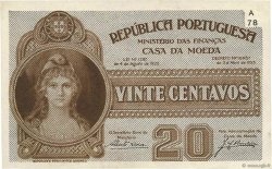 20 Centavos PORTUGAL  1925 P.102