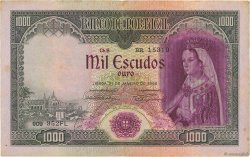 1000 Escudos PORTUGAL  1956 P.161 TTB