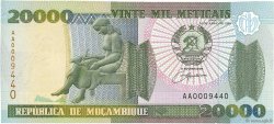 20000 Meticais MOZAMBIQUE  1999 P.140