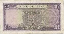 1/2 Pound LIBYA  1963 P.24 F