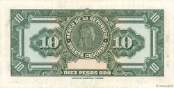 10 Pesos Oro KOLUMBIEN  1949 P.389d VZ