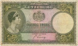50 Francs LUXEMBOURG  1944 P.46a F