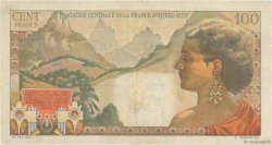 100 Francs La Bourdonnais FRENCH EQUATORIAL AFRICA  1946 P.24 VF+