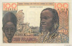 100 Francs WEST AFRIKANISCHE STAATEN  1965 P.701Kf VZ