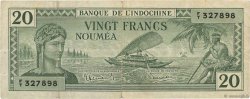 20 Francs NOUVELLE CALÉDONIE  1944 P.49