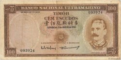 100 Escudos TIMOR  1959 P.24a S