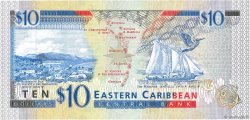 10 Dollars EAST CARIBBEAN STATES  1994 P.32k FDC