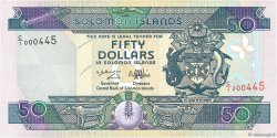 50 Dollars ISOLE SALAMONE  1997 P.22 FDC