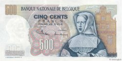 500 Francs BELGIEN  1971 P.135b VZ