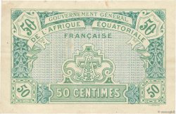 50 Centimes AFRIQUE ÉQUATORIALE FRANÇAISE  1917 P.01a SS