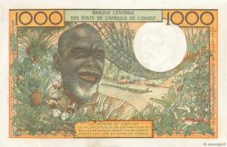 1000 Francs WEST AFRIKANISCHE STAATEN  1969 P.103Ag fST+