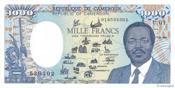 1000 Francs CAMERUN  1985 P.25