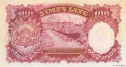 100 Latu LETONIA  1939 P.22a EBC
