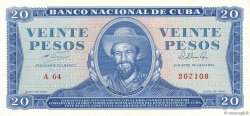 20 Pesos KUBA  1964 P.097b VZ