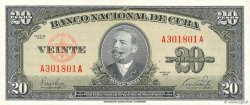 20 Pesos CUBA  1949 P.080a FDC
