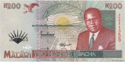 200 Kwacha MALAWI  1995 P.35 SC+