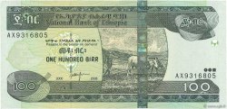 100 Birr ETIOPIA  2008 P.52d EBC