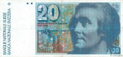 20 Francs SWITZERLAND  1983 P.55e VF-