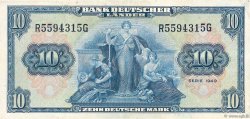10 Deutsche Mark GERMAN FEDERAL REPUBLIC  1949 P.16a