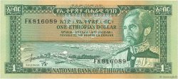 1 Dollar ÄTHIOPEN  1966 P.25a