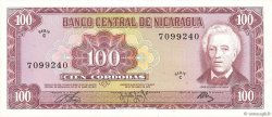 100 Cordobas NICARAGUA  1972 P.126 pr.NEUF