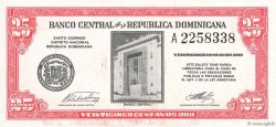 25 Centavos Oro DOMINICAN REPUBLIC  1961 P.087a