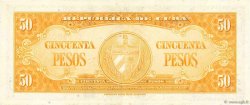 50 Pesos CUBA  1960 P.081c SPL+