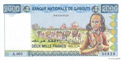 2000 Francs DJIBUTI  1997 P.40