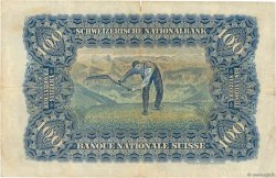 100 Francs SWITZERLAND  1943 P.35o VF-