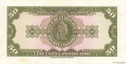 50 Pesos Oro COLOMBIE  1967 P.402b SPL