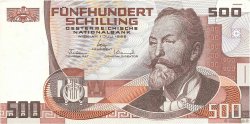 500 Schilling AUSTRIA  1985 P.151 BB