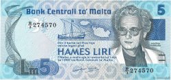 5 Liri MALTA  1986 P.38