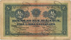 1 Libra Annulé MOZAMBIQUE Beira 1919 P.R06c