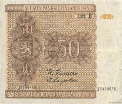 50 Markkaa FINLAND  1945 P.087