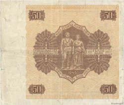 50 Markkaa FINLAND  1945 P.087 F