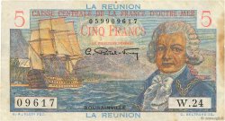 5 Francs Bougainville REUNION ISLAND  1946 P.41a